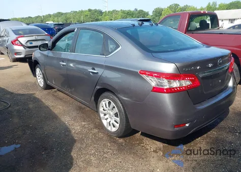 2015 Nissan Sentra Fe+ S/S/Sl/Sr/Sv from USA, damaged, VIN 3N1AB7AP8FY261011